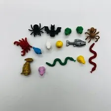 LEGO Mixed Animal Lot (15 pcs) – Frogs, Birds, Spiders, Ocean Creatures