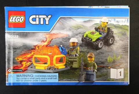 Lego CITY INSTRUCTION GUIDE Manual 60122 Book 1 