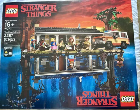 LEGO Stranger Things: The Upside Down (75810)-Complete With All Original