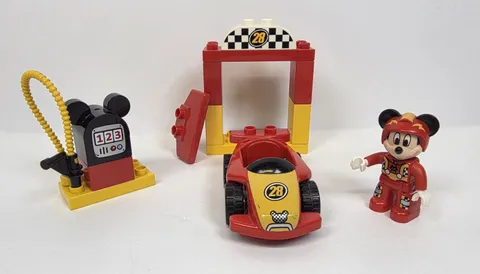 LEGO DUPLO 10843 Mickey Racer Disney 100% Complete Mickey Mouse Retired