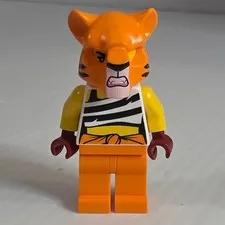 LEGO Minifigure OS Orange Excellent col14-14 Tiger Mask