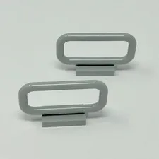 6187 LEGO Bar 1x4x2 Gate Guard Railing Barricade Fence LIGHT BLUISH GRAY (2)