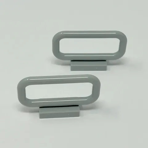 6187 LEGO Bar 1x4x2 Gate Guard Railing Barricade Fence LIGHT BLUISH GRAY (2)
