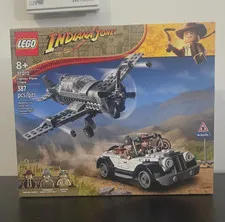 LEGO Indiana Jones 77012 Fighter Plane Chase UNOPENED BRAND NEW