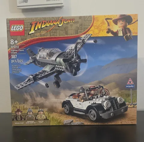 LEGO Indiana Jones 77012 Fighter Plane Chase UNOPENED BRAND NEW