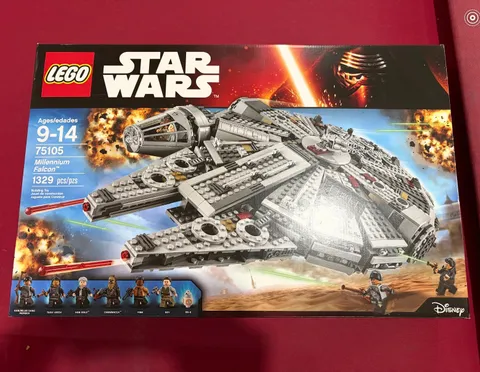 LEGO Star Wars 75105 Millennium Falcon NEW Sealed Retired 1329 Pieces Disney