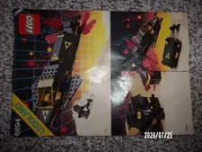 Lego 6894 Space Blacktron Invader Space Instruction Book Manual Only
