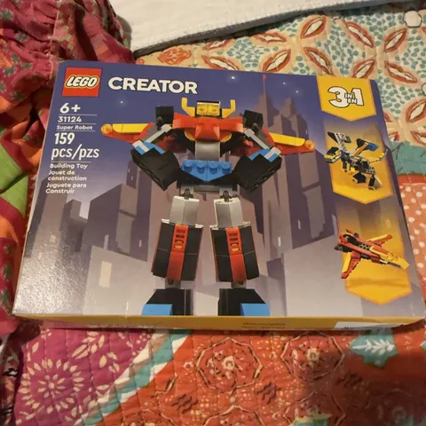 LEGO Creator 3-in-1 Super Robot (Set 31124) 159 Pieces  Ages 6+ Retired