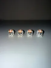 LEGO Star Wars 212th Clone Trooper Helmet Part 2019pb02 Piece sw1235 75337 x4