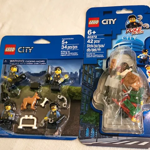 *New Sealed* LEGO City Police Theme Bundle, Duke Detain Exclusive