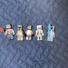 Lego Minecraft Skin Pack With Extra Skeleton