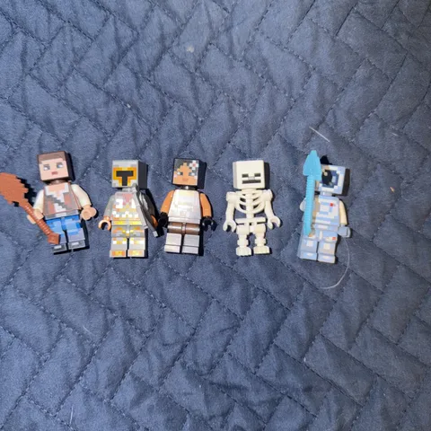 Lego Minecraft Skin Pack With Extra Skeleton