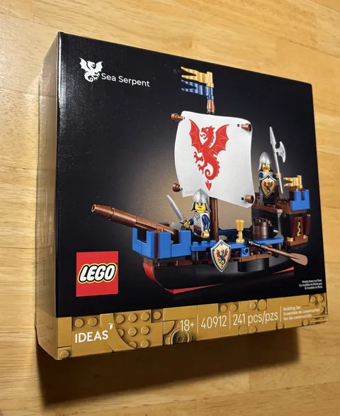 LEGO IDEAS GWP Sea Serpent Set 40912 Sealed - New