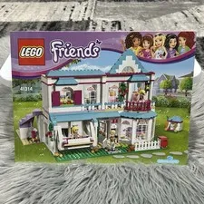 LEGO Friends Set 41314 Stephanie's House Instruction Manual Only *No bricks*