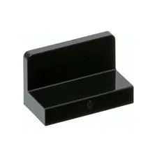 LEGO 50x Black Panel 1 x 2 x 1 inv.608