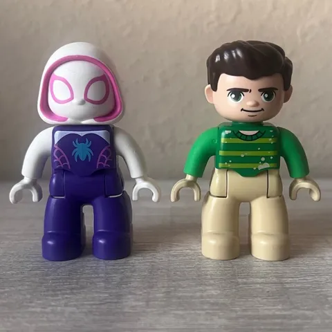 LEGO DUPLO Marvel Figure Lot Ghost Spider Gwen Stacy & Sandman 10876 10940