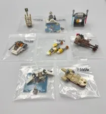 LEGO Star Wars 75056 Advent Calendar Microbuilds Lot of 8 *no Minifigs