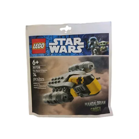 Brand New Star Wars Lego No 30728 The Mandalorion and Grogu Razor Crest Set.