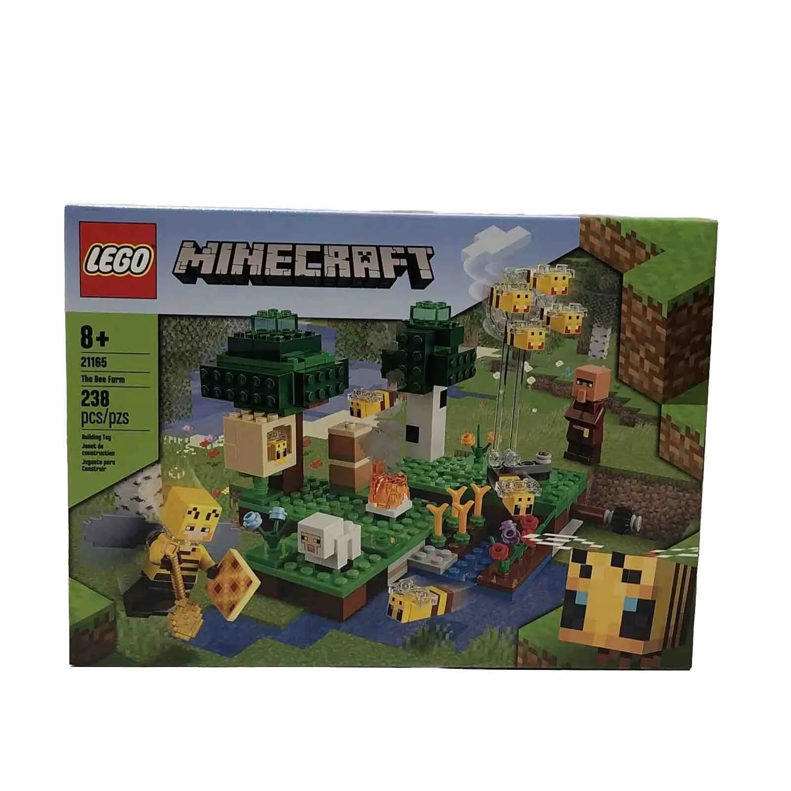 LEGO Minecraft The Bee Farm 21165 Building Kit (238 Pieces) NIB