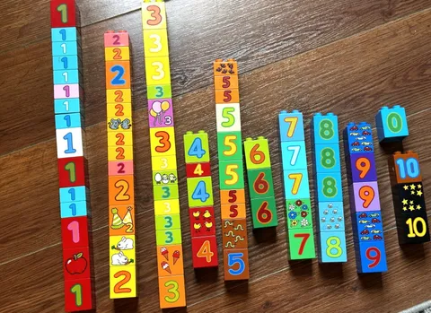 Lego Duplo Lot - BLOCKS 80 Piece Set Numbers and Counting