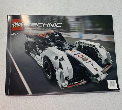 Lego Technic  42137 Formula E® Porsche 99X Electric - Instruction Manual Only
