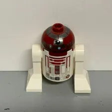 LEGO Star Wars Astromech Droid R4-P17 Minifigure Silver Band