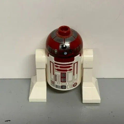 LEGO Star Wars Astromech Droid R4-P17 Minifigure Silver Band