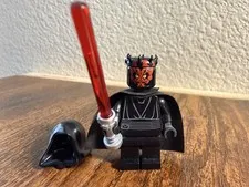 LEGO Star Wars Darth Maul Minifigure sw0323 with lightsaber set #7961