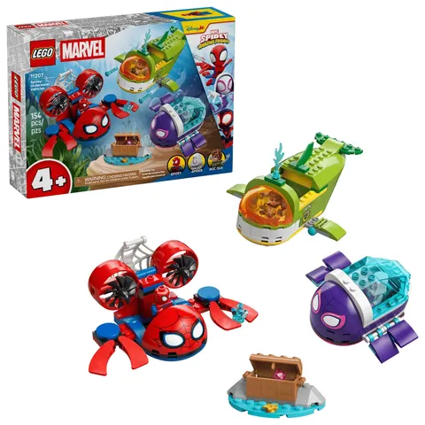 LEGO Marvel Spidey: podwoodne pojazdy 11207 LEGO