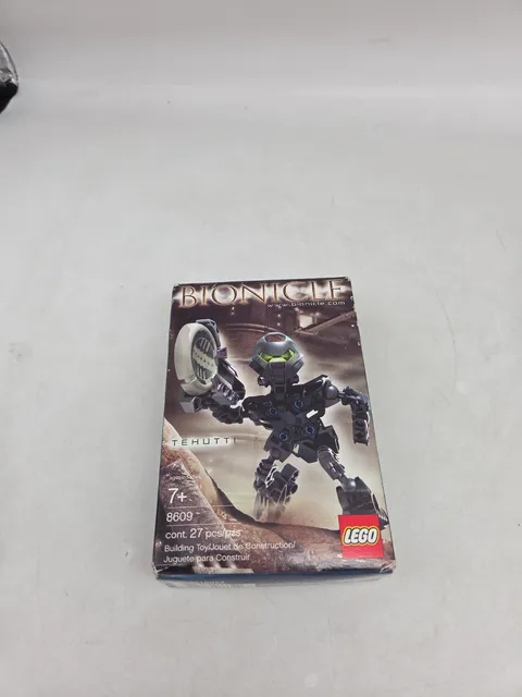 Lego Bionicle Tehutti 8609 New Factory Sealed Damaged Box