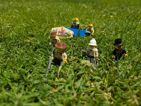Vintage Lego Johnny Thunder Minifigure Bundle With  Accessories
