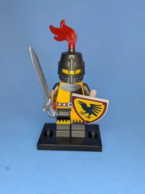 LEGO CMF: Tournament Knight Minifigure - Series 20 71027 Castle Raven col361
