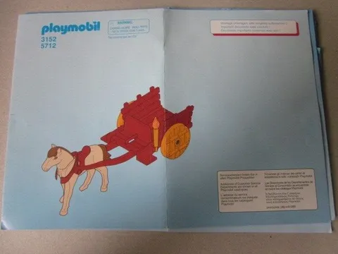Playmobil Building Instructions 3152, 5712