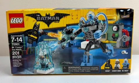 LEGO The Batman Movie: Mr. Freeze Ice Attack 70901 Toy Retired New In Box 2017