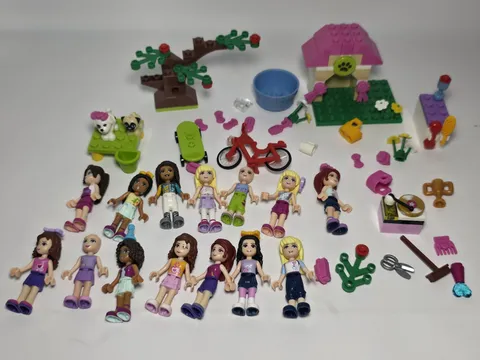 Lot of LEGO Friends Mixed Themes Minifigures, Parts & Accessories Emma Mia (T10)
