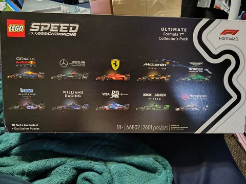 LEGO Speed Champions F1 Formula 1 Collector’s Pack 10 Sets. 80% Sealed.  