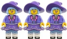 Lego 3 New Cute Witch Series 29 Minifigures Only without Stand and Accessories