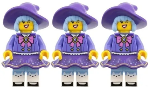 Lego 3 New Cute Witch Series 29 Minifigures Only without Stand and Accessories