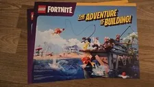 LEGO FORTNITE PROMOTIONAL POSTER OFFICIAL GREAT UNUSED CONDITION