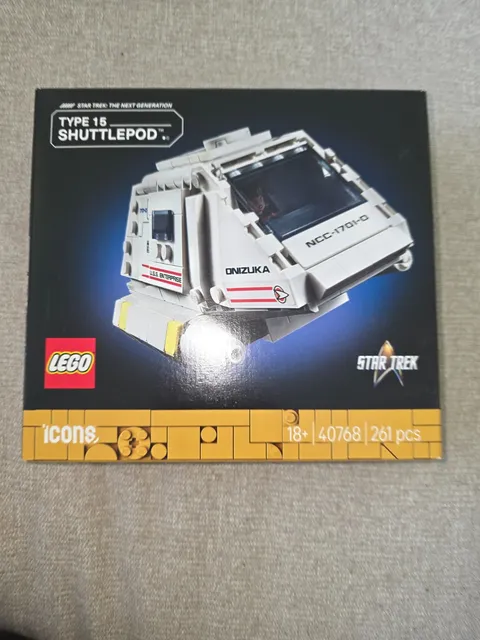 LEGO star trek shuttle pod 40768