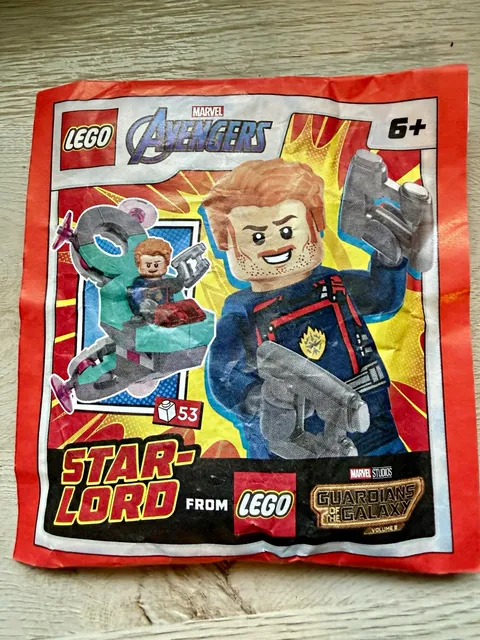 LEGO Marvel Star-Lord 242402 Sealed Paper Pack Guardians of the Galaxy NEW
