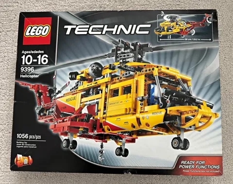 LEGO Technic Power Functions Helicopter 9396 1056 pcs Age 10-16 Box