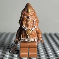 LEGO: Wookie Warrior (SW0132) - From Star Wars Set 7258 (2005) - RETIRED! - 3H