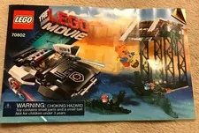 LEG0 Instructions ONLY NO Bricks LEGO Movie 70802
