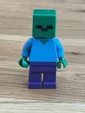 Lego Mini Minifigure Min010 Zombie Minecraft 