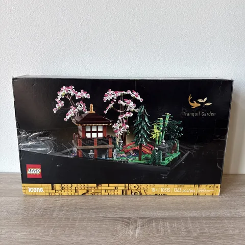 COMPLETE LEGO Icons: Tranquil Garden (10315) One Open Bag - 10 Sealed Bags Zen