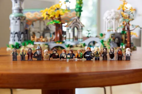 LEGO Lord of the Rings Minifig Lot Figures + Accessories – Set #10316 Rivendell