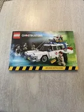 LEGO Ghostbusters Ecto-1 21108 Instruction Manual Booklet Illustrated 2014