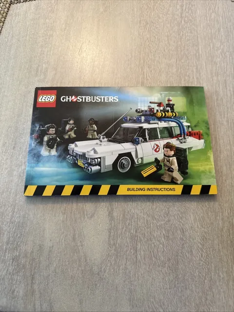 LEGO Ghostbusters Ecto-1 21108 Instruction Manual Booklet Illustrated 2014