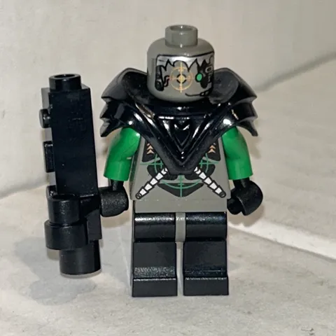 LEGO Zotaxian Alien Minifigure sp027 Insectoids Silver X Space Mini Figure 6837